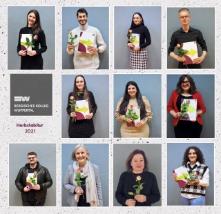 Alle Jahre wieder - Abiturzeugnisse zu Weihnachten am Bergischen Kolleg und Abendgymnasium